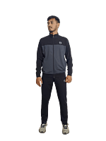 Tracksuit Black & Dark Grey (4way lycra)