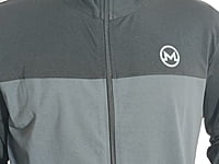 Tracksuit Black & Dark Grey (4way lycra)