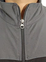 Tracksuit Dark Grey & Black (4way lycra)